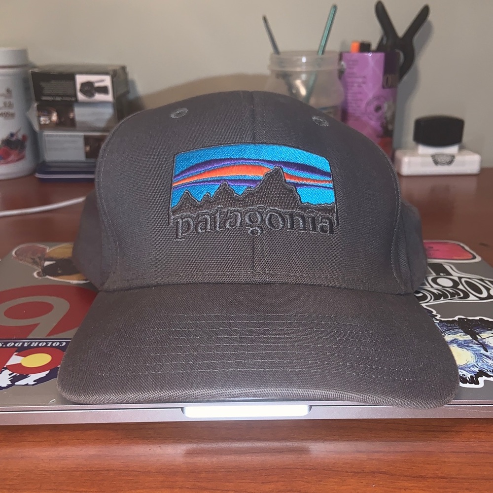 Gray Patagonia hat